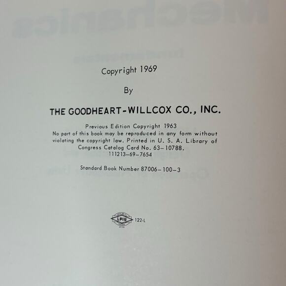 1969 Stockel "Auto Mechanics Fundamentals" / "Auto Service & Repair" HC Manuals - Picture 15 of 15